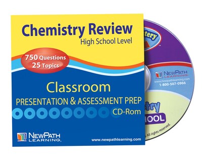 NewPath Learning High School Chemistry Review Interactive Whiteboard CD-ROM