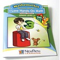I Love Hands-On Math Reproducible Workbook Grade 3