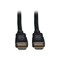 Tripp Lite P569-025 25 High Speed HDMI Male/Male Audio/Video Cable With Ethernet; Black