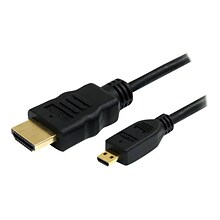 3 High Speed micro HDMI Cable W/Ethernet