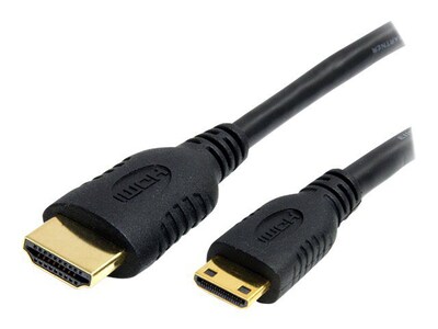 StarTech 6 HDMI Male to Mini HDMI Male Cable, Black