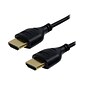 StarTech® 6' Slim High Speed Male/Male HDMI Cable With Ethernet