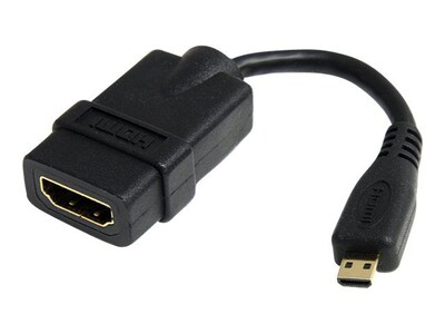 5 High Speed Micro HDMI F/M Adapter Cable