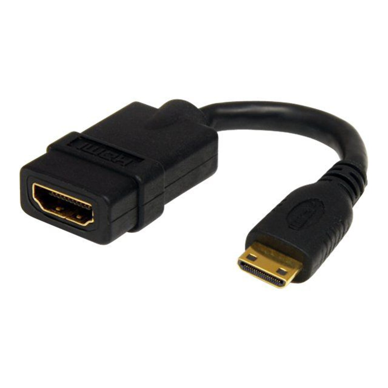 StarTech® 5 High Speed HDMI to Mini HDMI Female/Male Adapter Cable