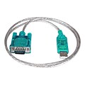 StarTech® 3 USB To RS232 DB9 Serial Adapter Cable