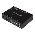 StarTech® 2-Port VGA HDMI® to VGA Converter Switch With Priority Switching
