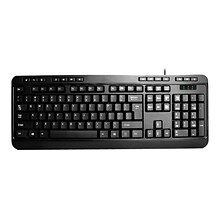 Adesso Multimedia Desktop Wired Gaming Keyboard, Black (AKB-132PB)