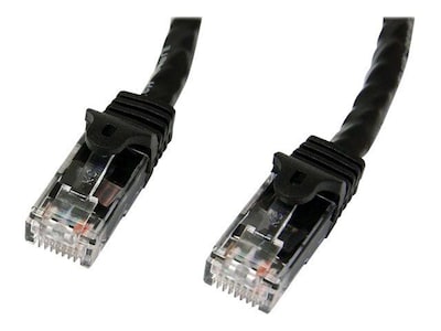 Black 100 Cat 6 RJ-45 M/M Patch Cable