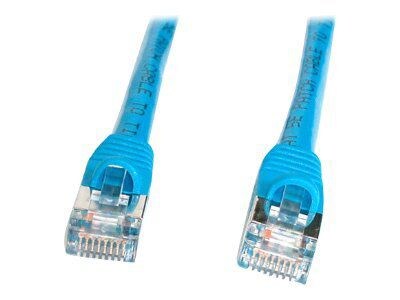 StarTech® 15' Cat 5e Shielded Snagless RJ-45 Male/Male Patch Cable; Blue