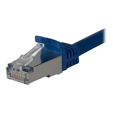 Startech 1 Cat 6a Shielded Snagless RJ-45 Male/Male Patch Cable, Blue