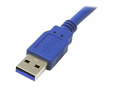 Startech® 3 SuperSpeed USB 3.0 A To USB Micro B USB Cable, Blue