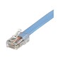 StarTech® 6' Cisco Console RJ45 Ethernet Male/Male Rollover Cable; Blue