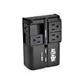 Tripp Lite Protect It 4 Rotatable Outlets Direct Plug In Surge Protector