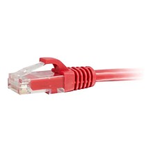 7ft Cat6 Snagless Unshielded (UTP) Network Patch Cable - Red