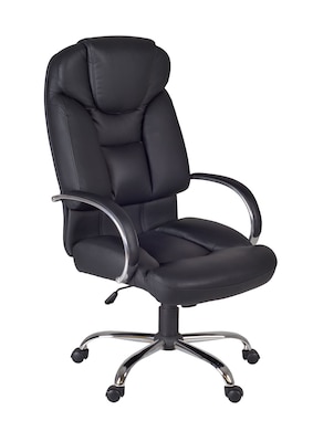 Regency Goliath Leather Executive Big & Tall Chair, 350 lb. Capacity, Black (1100BK)