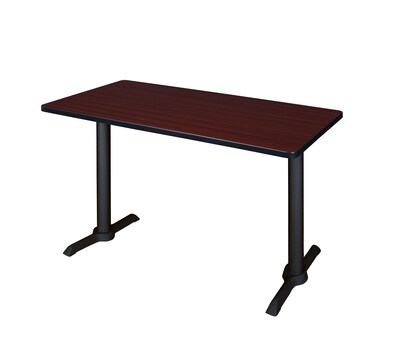 Regency 48-inch Metal & Wood Training Table, Mahogany (MTRCT4824MH)