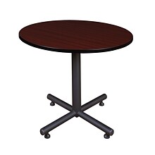 Regency Kobe 36 Round Break Room Table, Mahogany (TKB36RNDMH)