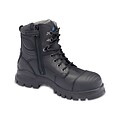Blundstone Style 997 Black Lace-Up Zip Safety Boot; 9W