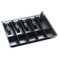 Steelmaster Cash Drawer Replacement Tray, 10-Compartment Black (225286204)