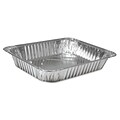 Handi-Foil of America® Aluminum Steam Table Pans, Aluminum, Silver, 100/Carton (HFA 4025-40-100U)