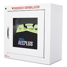 ZOLL® AED Standard Workplace White Wall Cabinet (80000855)