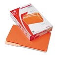 Pendaflex Interior File Folders, 1/3 Cut Top Tab, Legal, Orange, 100/Box