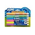 Expo Fine Point Dry-Erase Marker, Assorted, 6/Pack