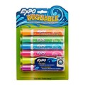 Expo® Washable Dry Erase Marker, Bullet Tip, Assorted Colors, 6/pk (1761209)