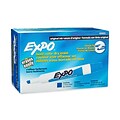 Expo® Chisel Tip Dry-Erase Markers, Blue, Dozen