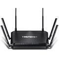 TRENDnet AC3200 Tri Band Wireless and Ethernet Router, Black (TEW-828DRU)