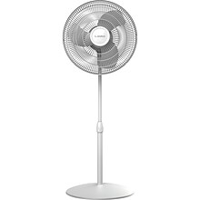 Lasko 47 3-Speed Oscillating Pedestal Fan, White (S16201)