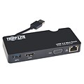 Tripp Lite USB 3.0 HDMI/VGA Mini Docking Station; Black