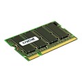 Crucial® 1GB SoDIMM (200-Pin SDRAM) DDR2 667 (PC2 5300) Memory Module