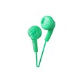 JVC Gumy HAF160 Earbud Headphone; Green