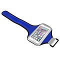 Insten® Handsfree Sports Armband Case iPhone 6/6S; Samsung Galaxy S6 & S6 Edge Blue/Silver (1936388)