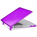 Insten® Hard Rubber Cover Case for Apple Macbook Pro 15, Purple (1991121)