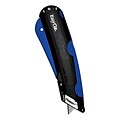 Garvey Safety Cutter Retractable Knife, Black/Blue (CUT-40468)