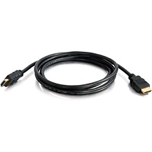 C2G ® 50611 12 HDMI Audio/Video Cable; Black