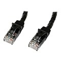 StarTech N6PATCH10BK Cat6 Patch Cable with Snagless RJ45 Connectors; 10ft, Black