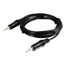 C2G® 40414 12 3.5mm Stereo Male/Male Audio Cable; Black