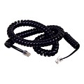 Belkin™ Pro Series 12 RJ-11 Male to Male Coiled Telephone Handset Cable; Black