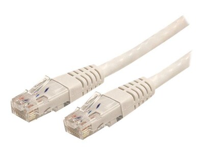 StarTech C6PATCH6WH Molded Cat6 Patch Cable; 6, White