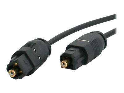 StarTech THINTOS3 3ft Toslink SPDIF Optical Digital Audio Cable
