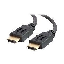 C2G® 40304 6.6 High Speed HDMI Male/Male Cable with Ethernet; Black