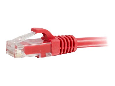 C2G ® 4005 20 RJ-45 Male/Male Cat6 Snagless Unshielded Ethernet Network Patch Cable, Red