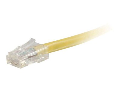 C2G ® 4178 10'L RJ-45 Male/Male Cat6 Non-Booted Unshielded Ethernet Network Patch Cable, Yellow