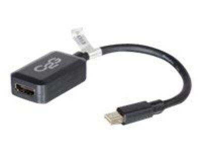 C2G® 54313 8 Mini Displayport to HDMI Male/Female Converter Adapter; Black