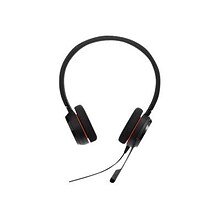 Jabra Evolve 20 MS Headset w/Microphne, Blk