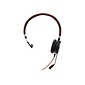 Jabra Evolve 40 UC Over-the-Head Mono Headset with Noise-Cancelling Microphone, Black