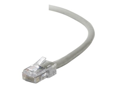 Belkin® 100 CAT 5e RJ-45 Male/Male Network Patch Cable, Gray